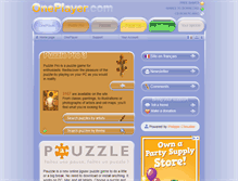 Tablet Screenshot of oneplayer.com